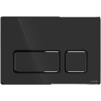 Кнопка змиву Cersanit BLOCK збройова сталь