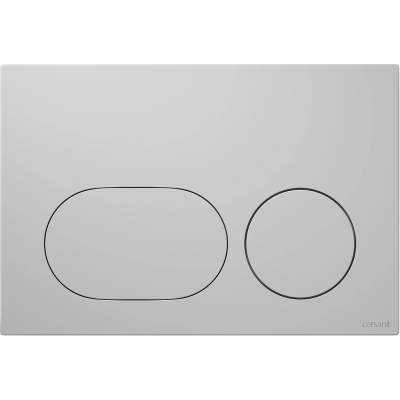 Кнопка смыва Cersanit DUETO матовий хром
