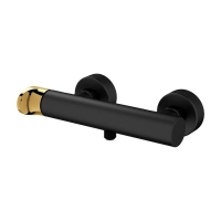 Смеситель для душа Cersanit INVERTO черный + ручка золото